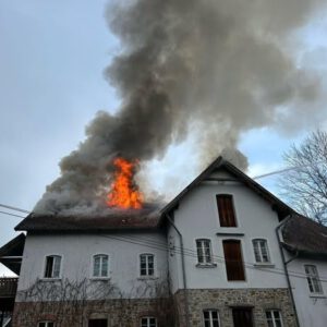 Mehr über den Artikel erfahren F4 – Dachstuhlbrand